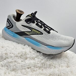 Brooks Men's White/Black/Blue Running Shoe
